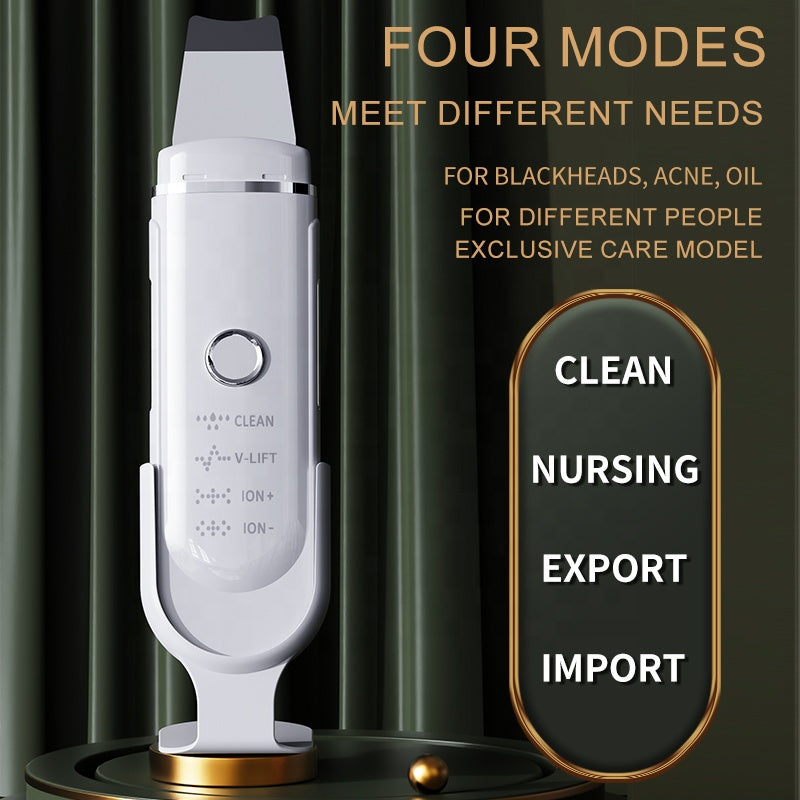 Multifunctional Ultrasonic Facial Skin Scrubber