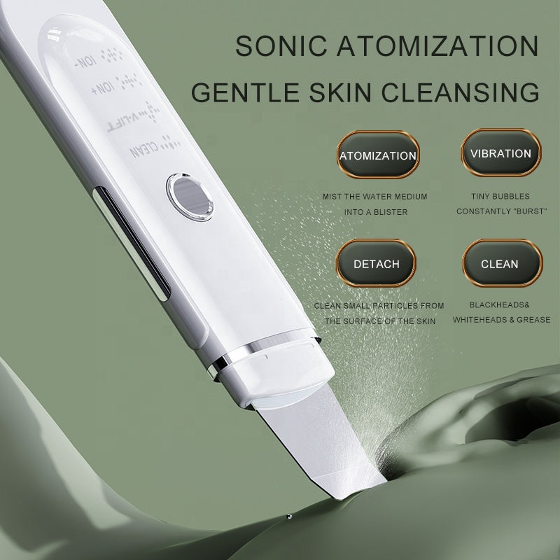 Multifunctional Ultrasonic Facial Skin Scrubber
