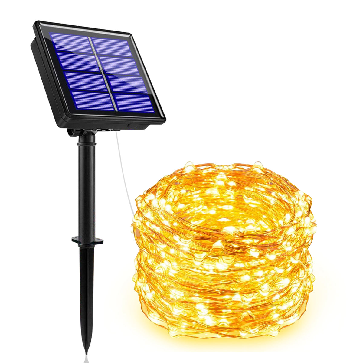 Solar Copper Wire String Lights – Outdoor Decorative Lights