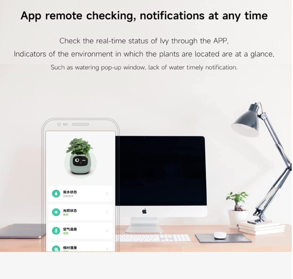 Smart Flowerpot With Multiple Expressions