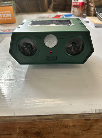Solar-Powered Ultrasonic Animal Repeller