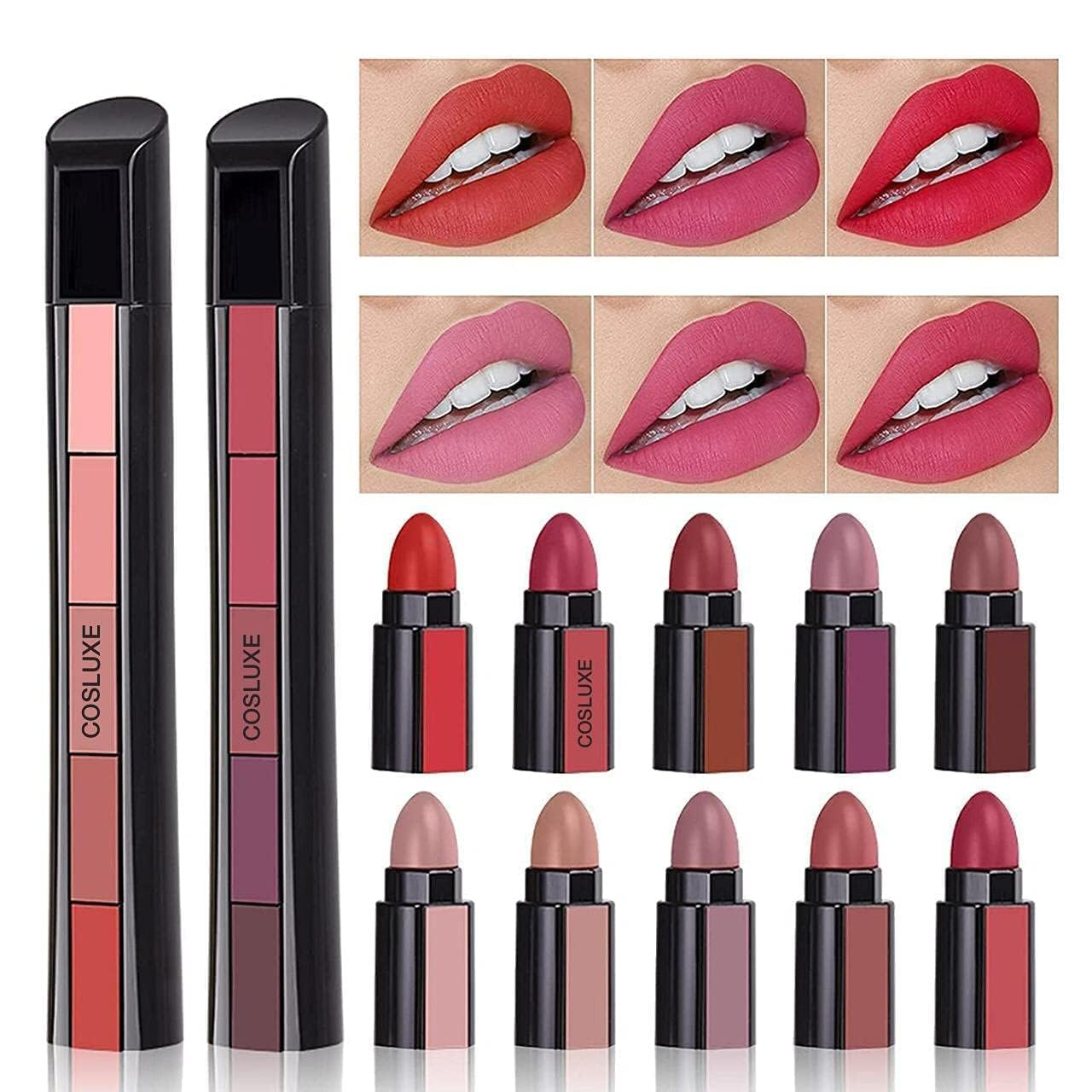 5 in 1 Korean Luxury Lipstick Pen